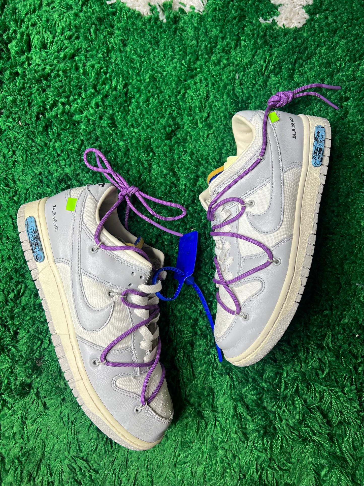 Nike dunk off white lot 47 - used